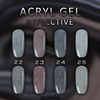 ELPAZA REFLECTIVE ACRYL GEL UV/LED  15ml