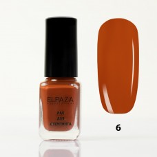 ELPAZA ЛАК ДЛЯ СТЕМПИНГА #6